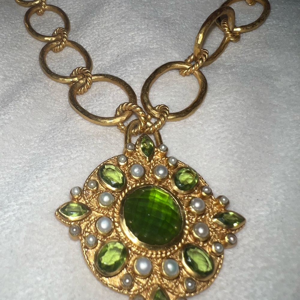 Julie Vos Jade Green Jewelry set - Picture 9 of 13